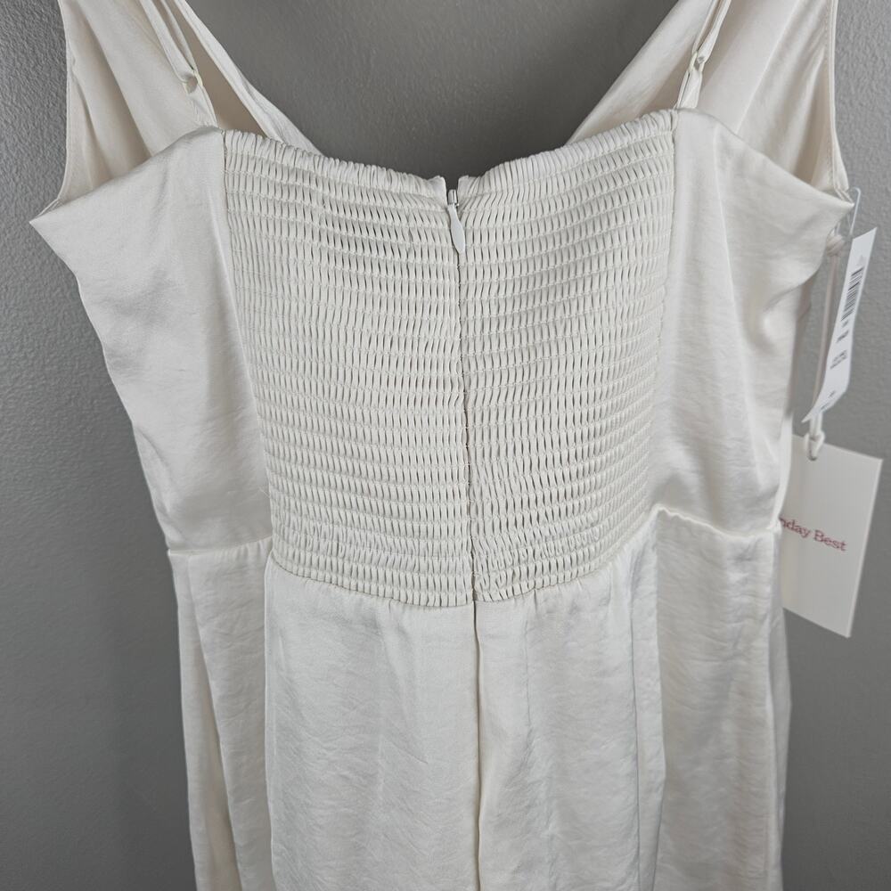 Aritizia Sunday Best Spencer Mini Dress  Light Birch Size Small - Picture 6 of 11